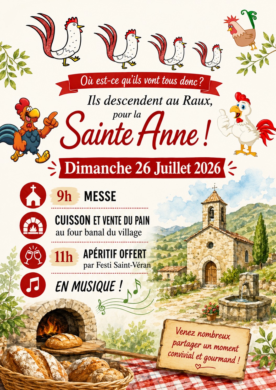 affiche sainte anne